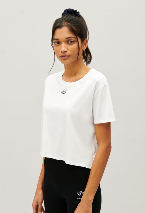 Kurzes T-Shirt Claudie x Circle
