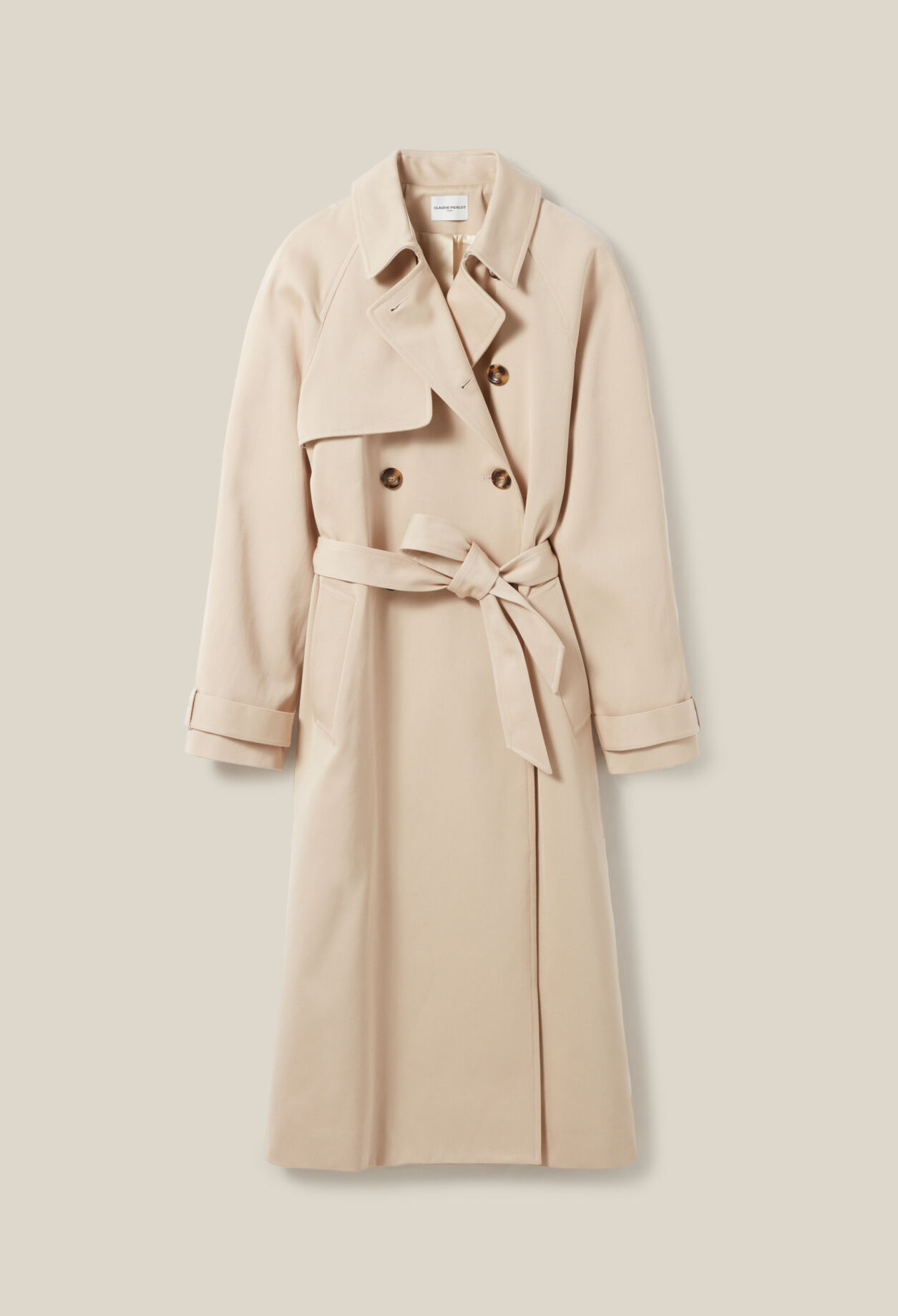 Klassischer 7/8-Trenchcoat