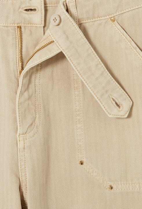 Gerade Jeans aus Denim