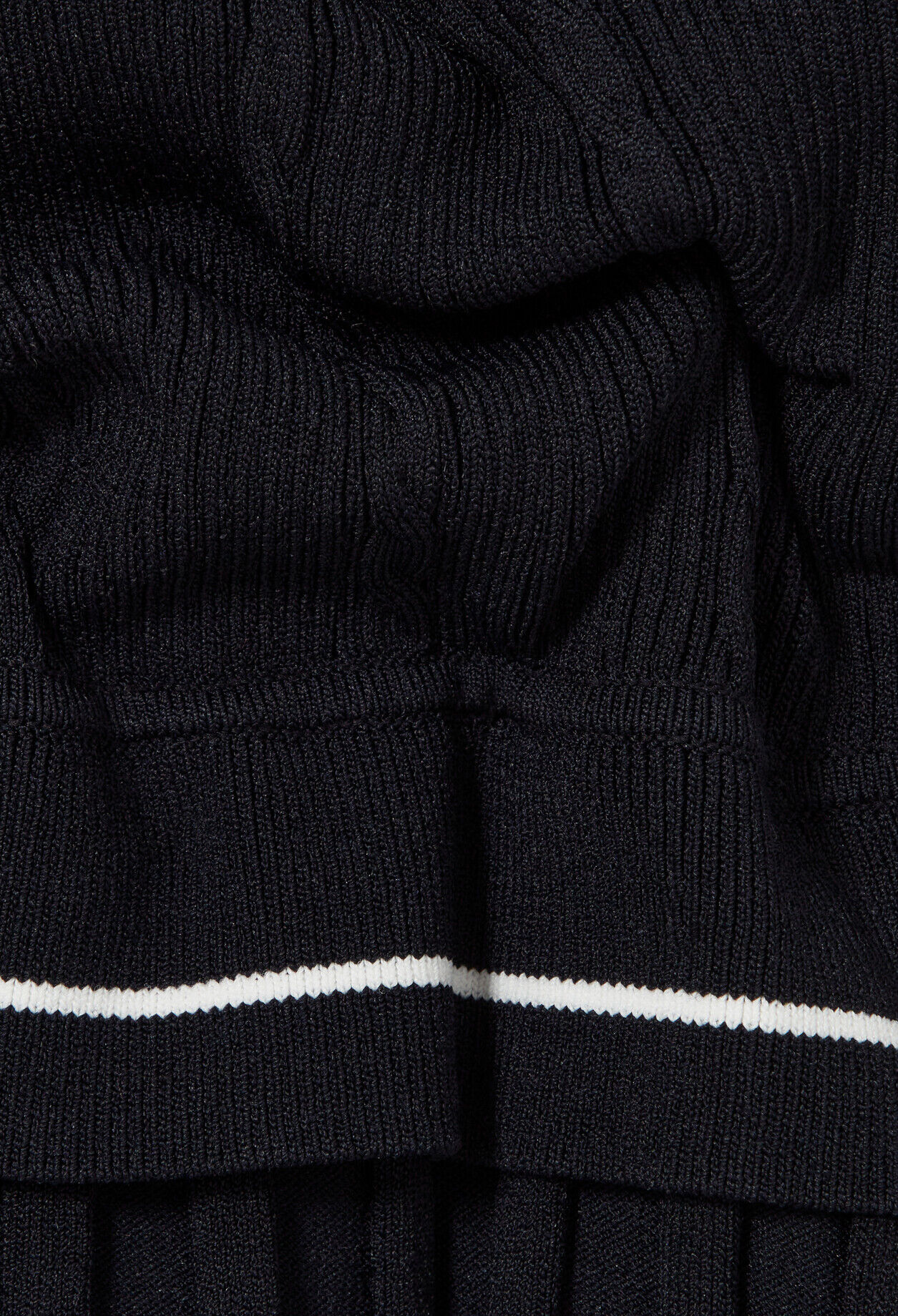 Strickhemdkleid
