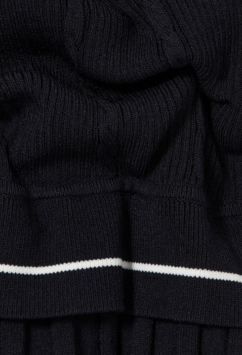 Strickhemdkleid