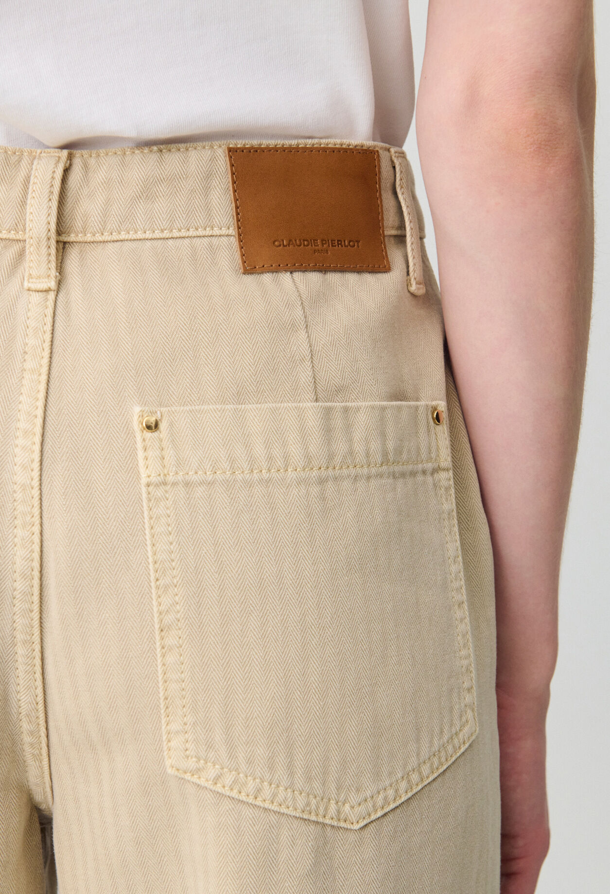 Gerade Jeans aus Denim