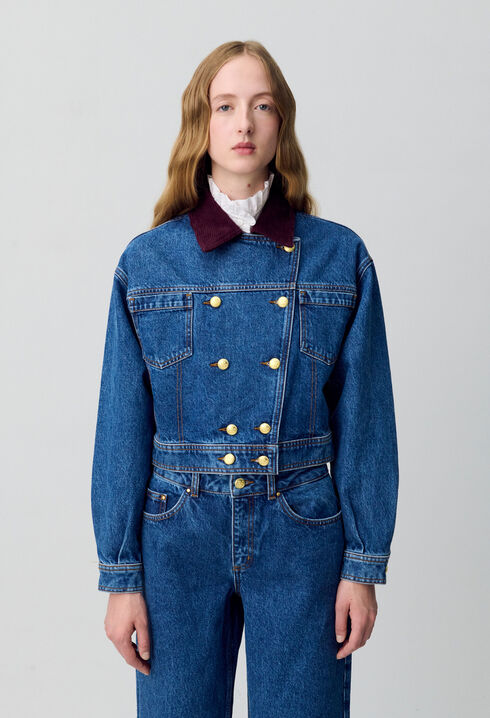 Jeans-Perfecto-Jacke
