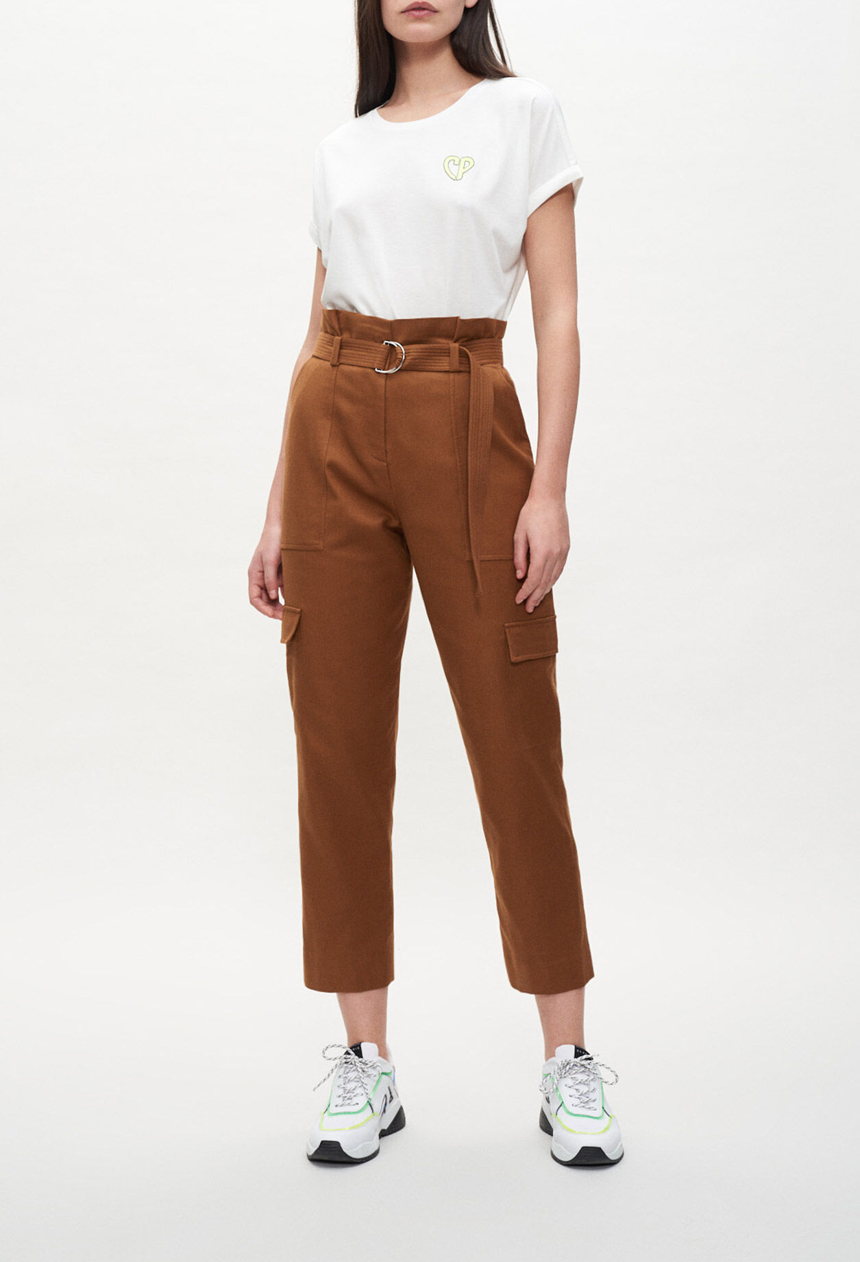 Hose mit geradem Schnitt und Taschen