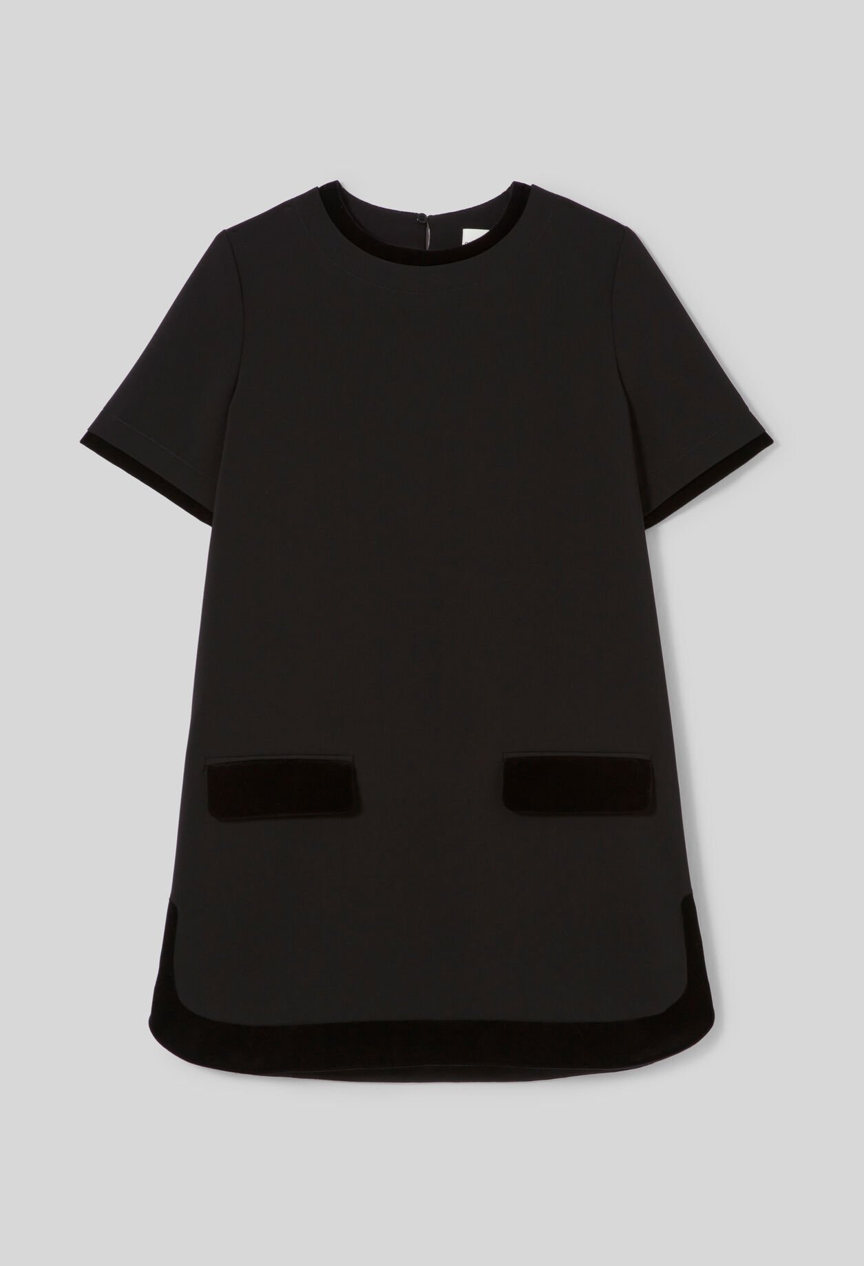 Kurzes Samtkleid