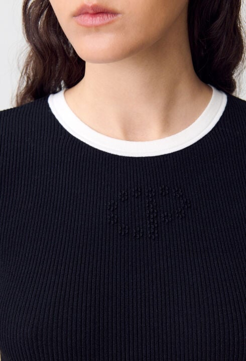 Feinmaschiges T-Shirt