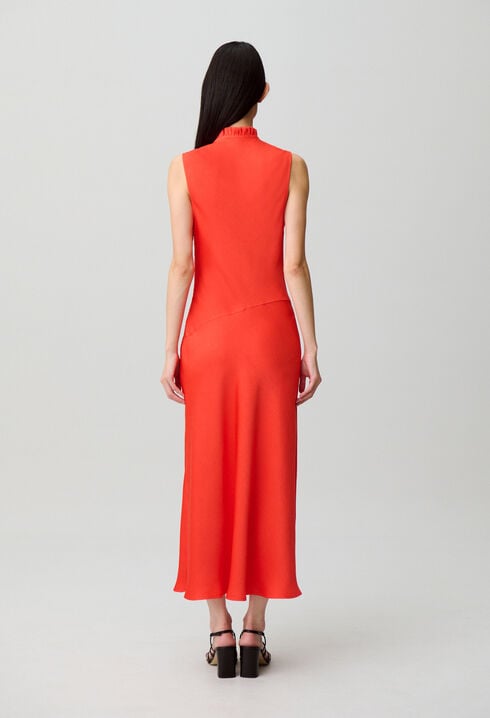 Flie&szlig;endes Midi-Kleid