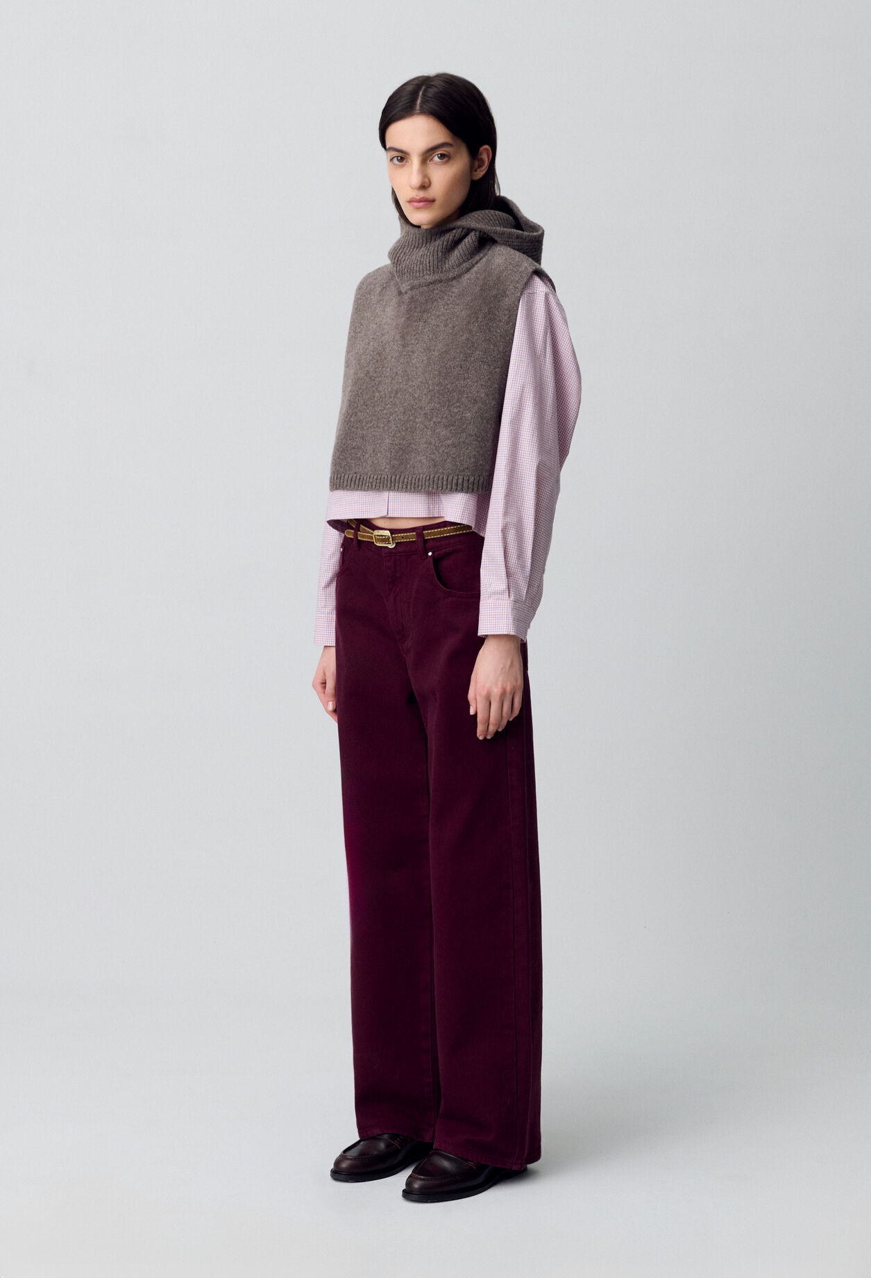 Weite Denim-Jeans