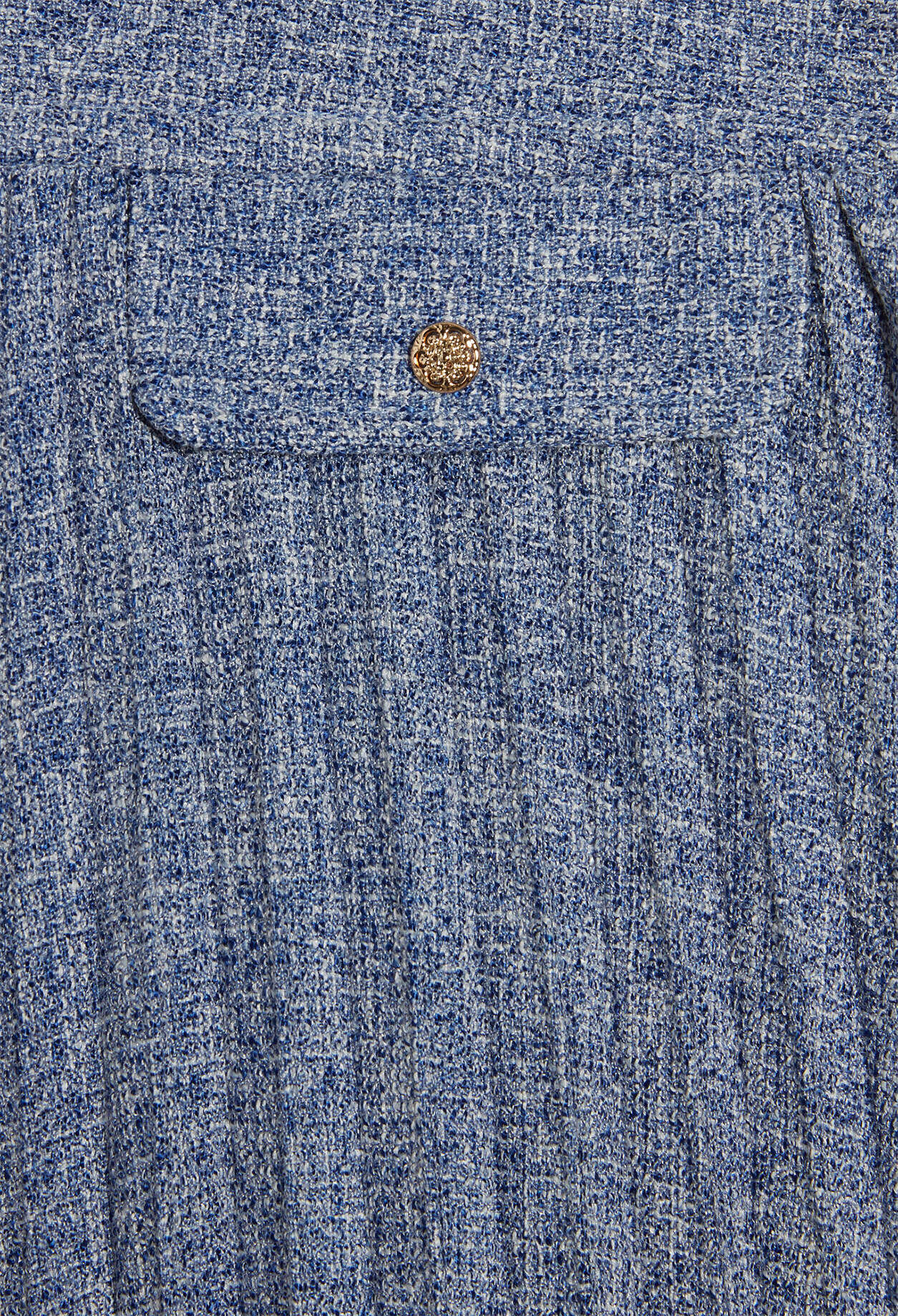 Plissierte Shorts