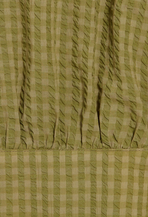 Gerafftes Top Cut-out-Design