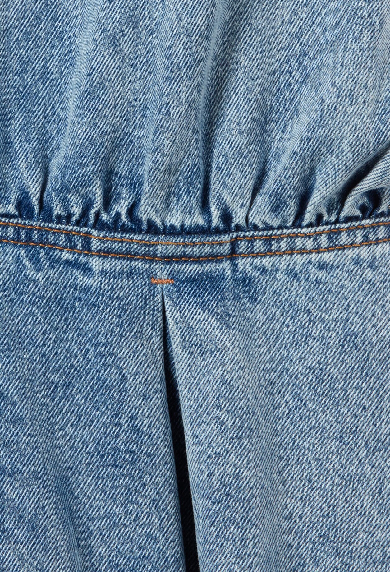 Ausgestelltes Washed-Jeanskleid