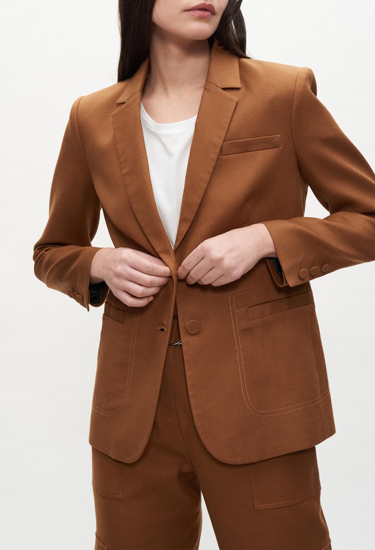 Gesteppte Anzugjacke