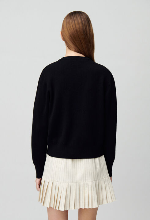 Strickjacke mit Knöpfen