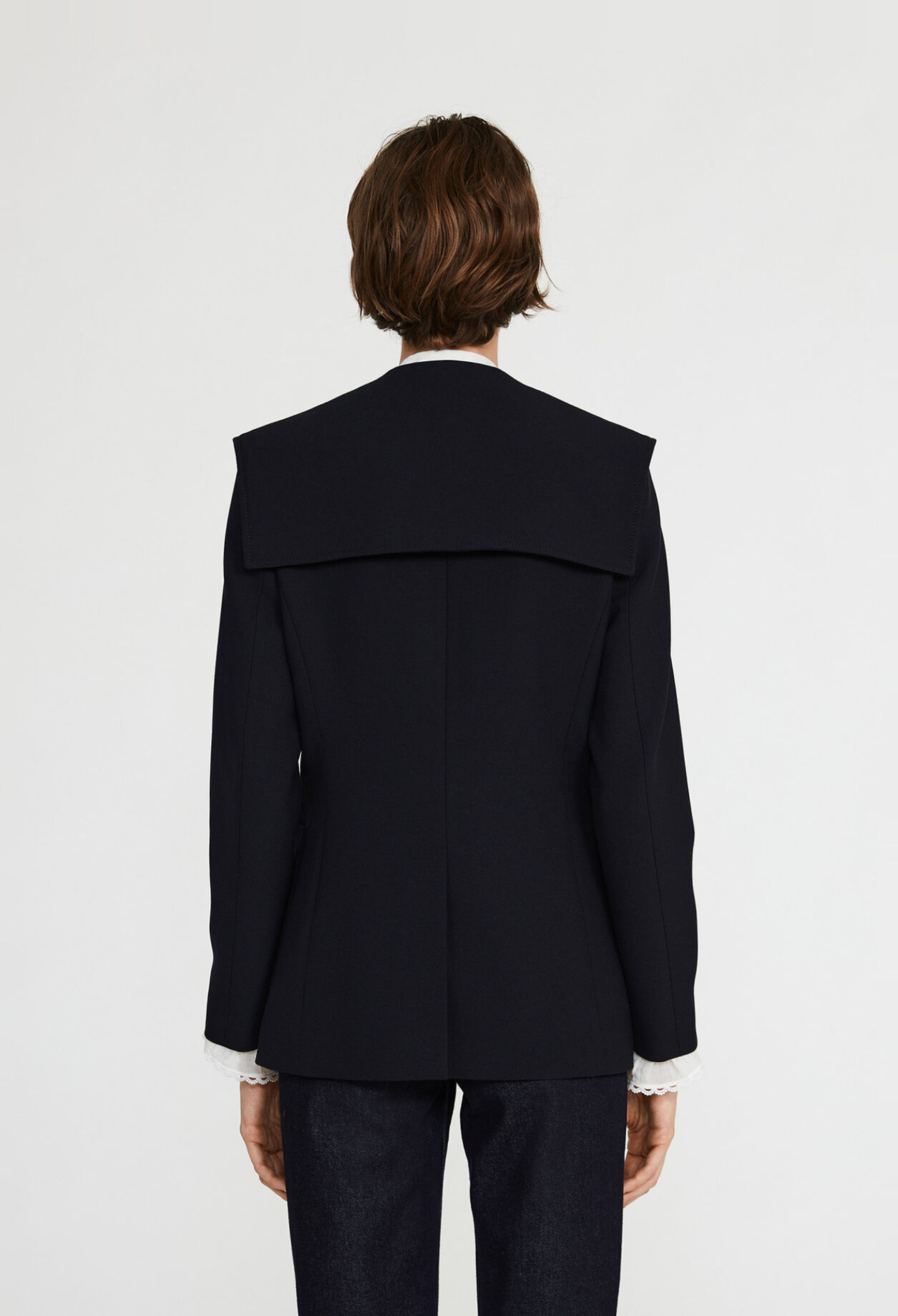 Jacke mit Matrosenkragen