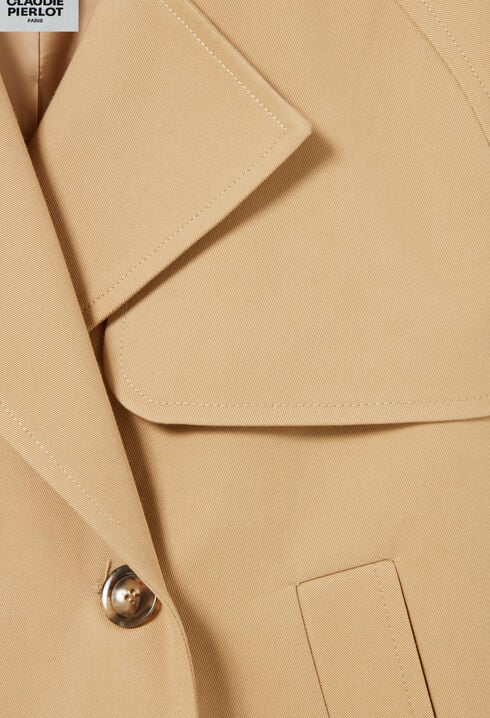 Kurzer Trenchcoat