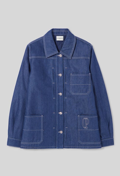 Gerade Jeansjacke