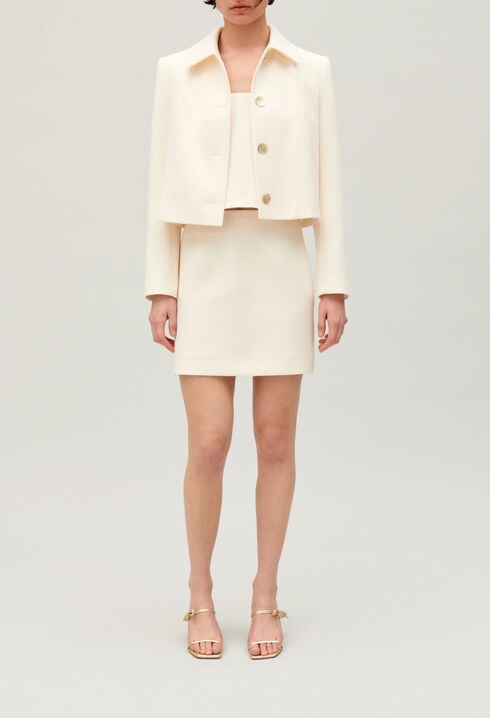 Tweed-Jacke