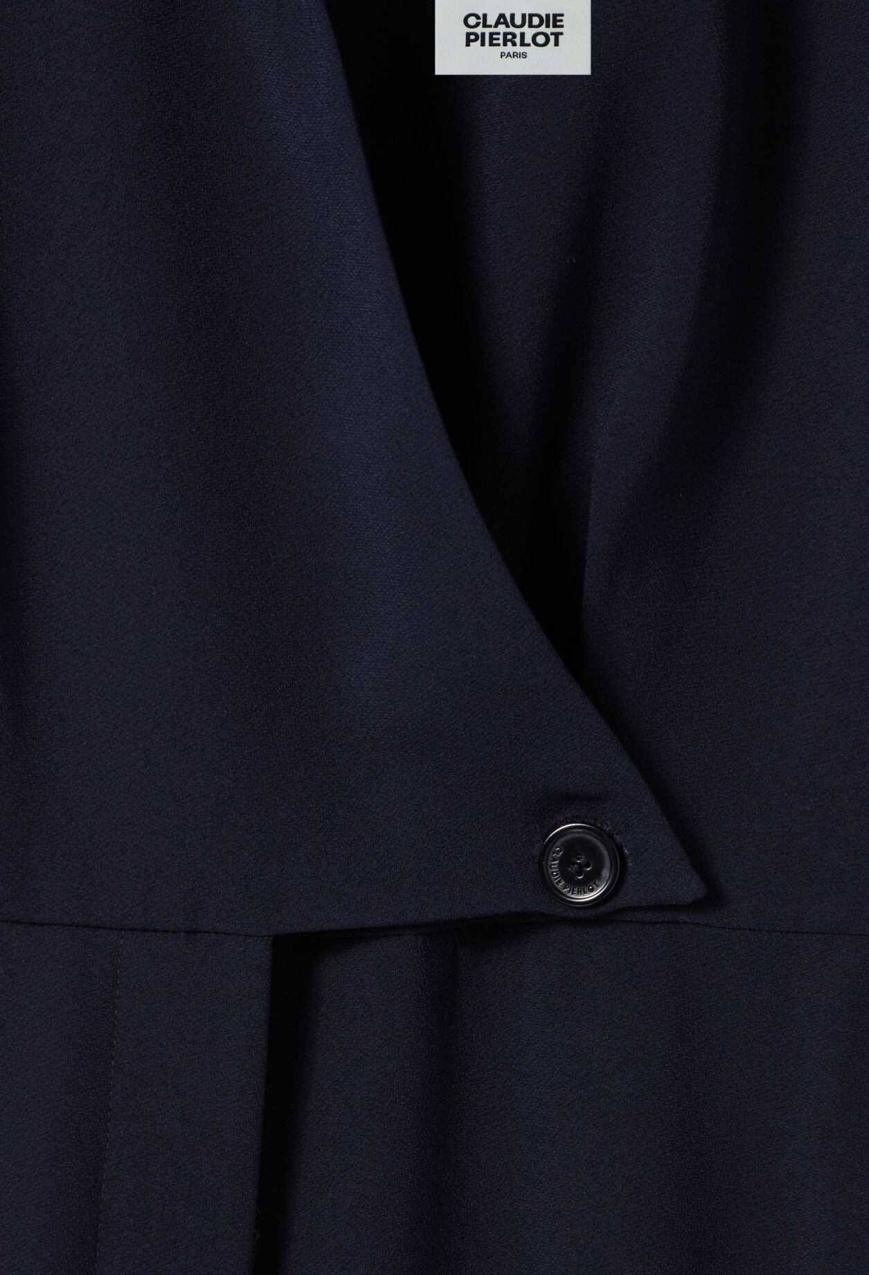 Jumpsuit zweierlei Stoffen Blau