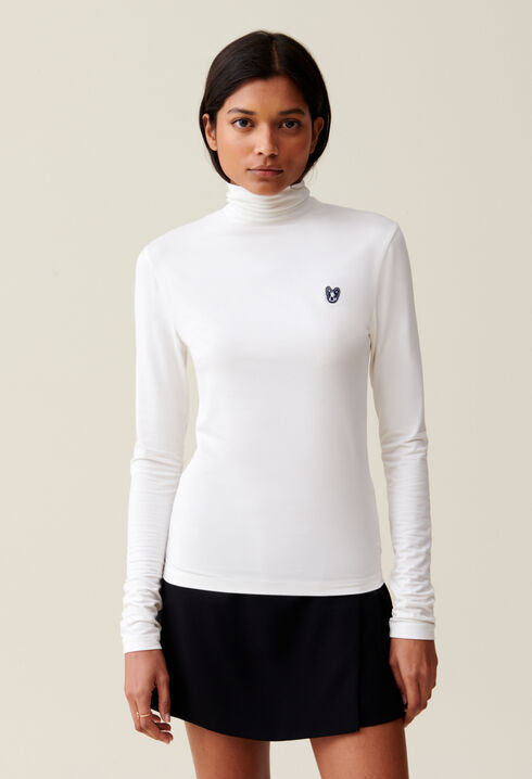 Top Jean Toto mit Rollkragen