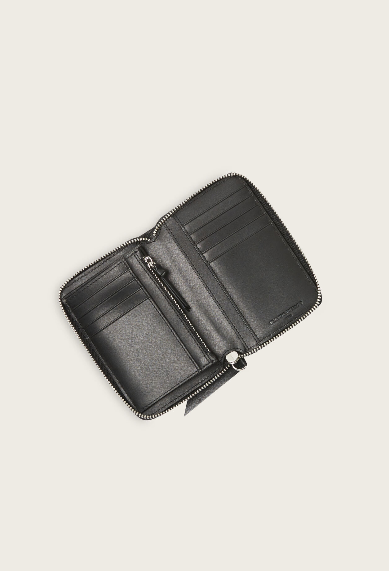 Brieftasche aus gestepptem Leder