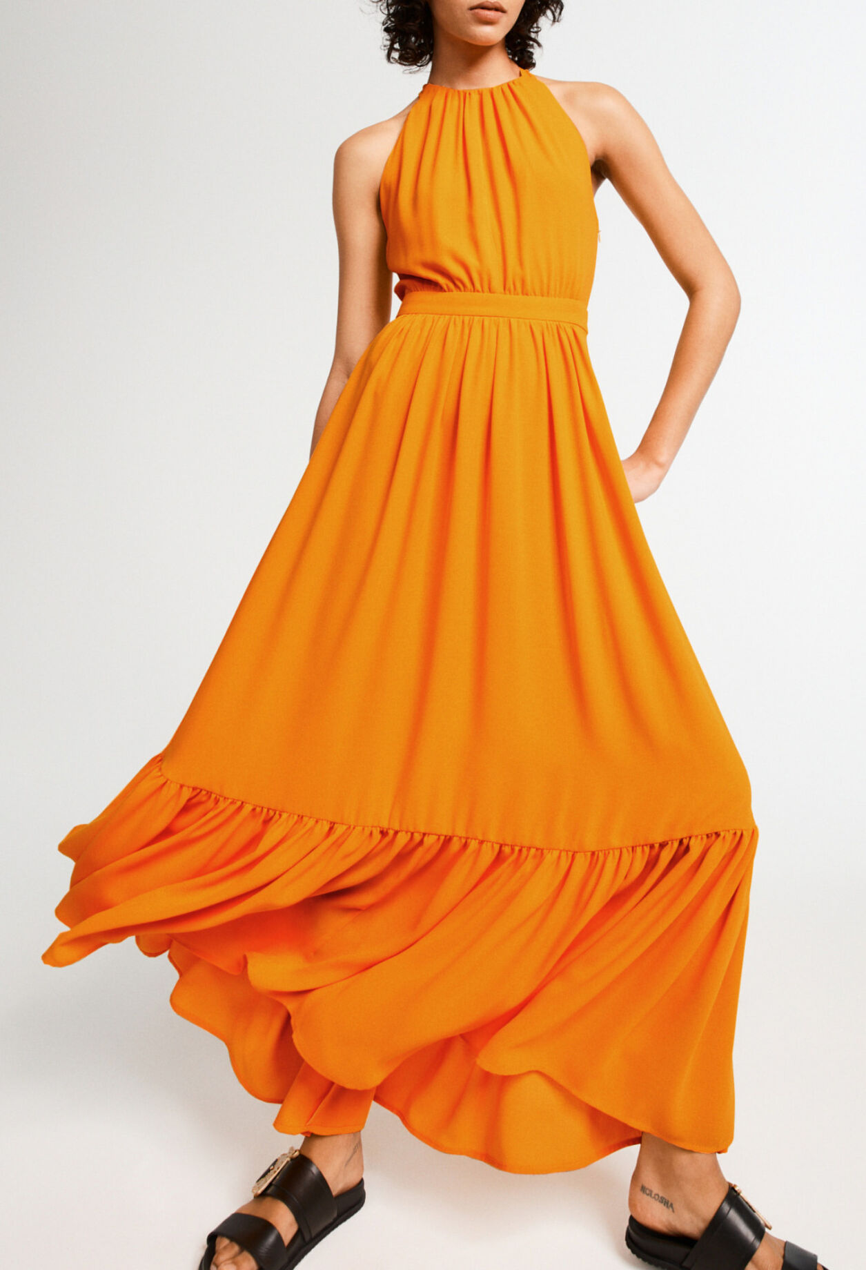 Langes Kleid
