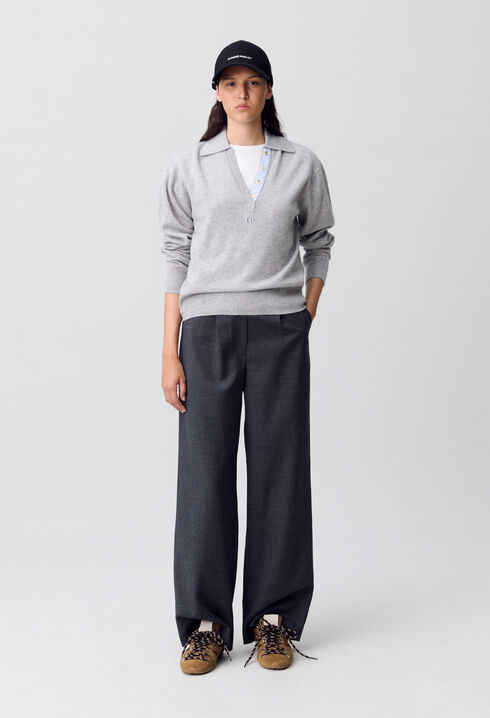 Pullover aus Wolle