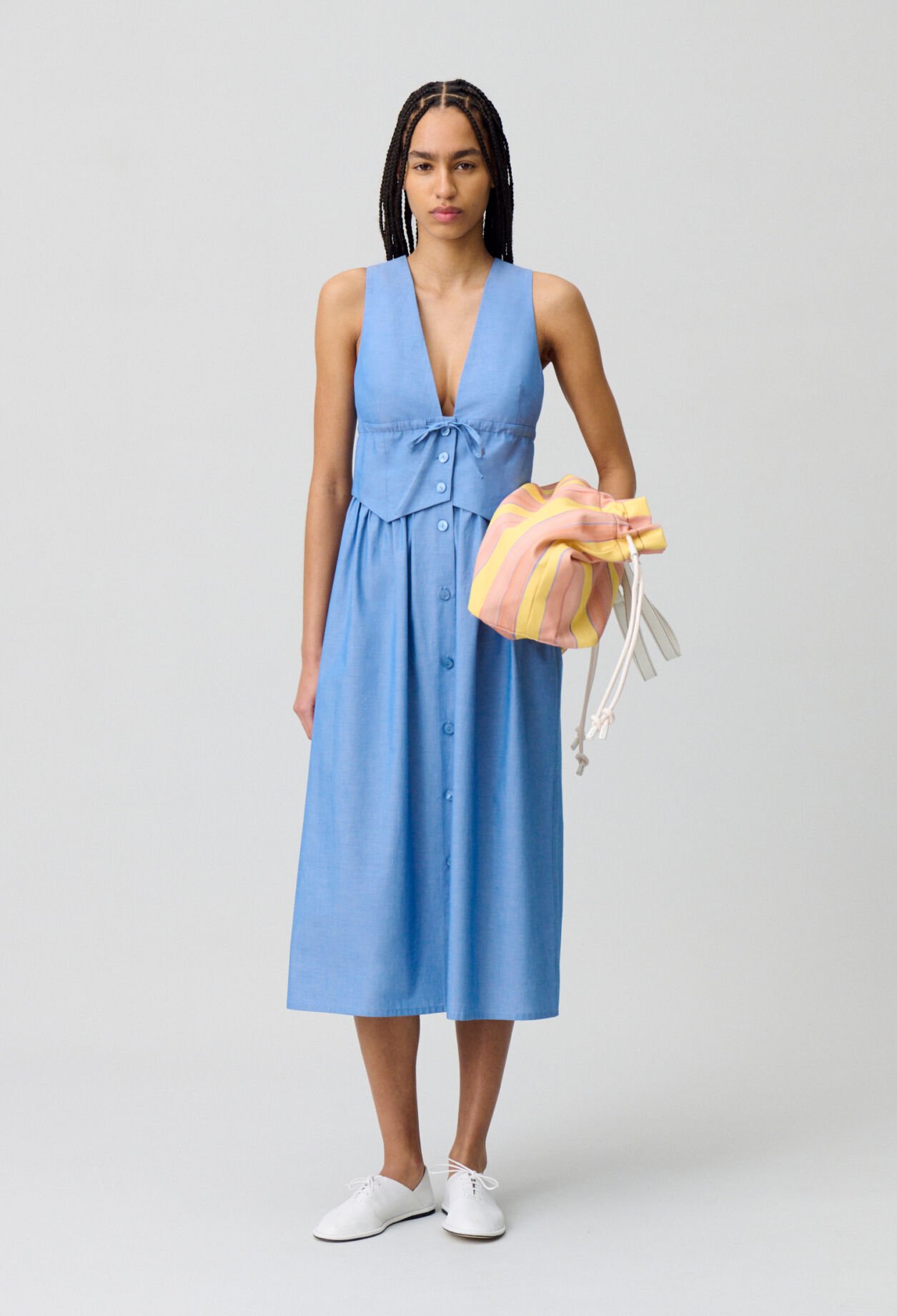 Langer Blazer-Kleid