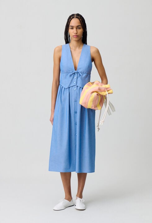 Langer Blazer-Kleid