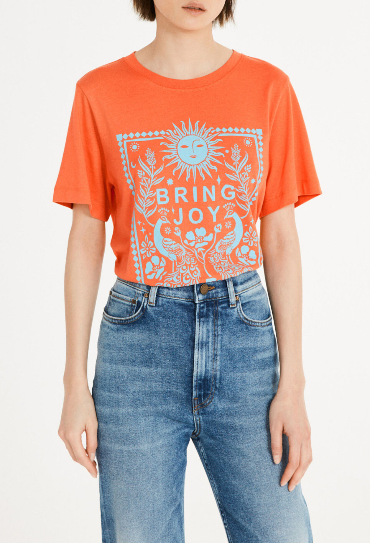 T-Shirt mit Siebdruck