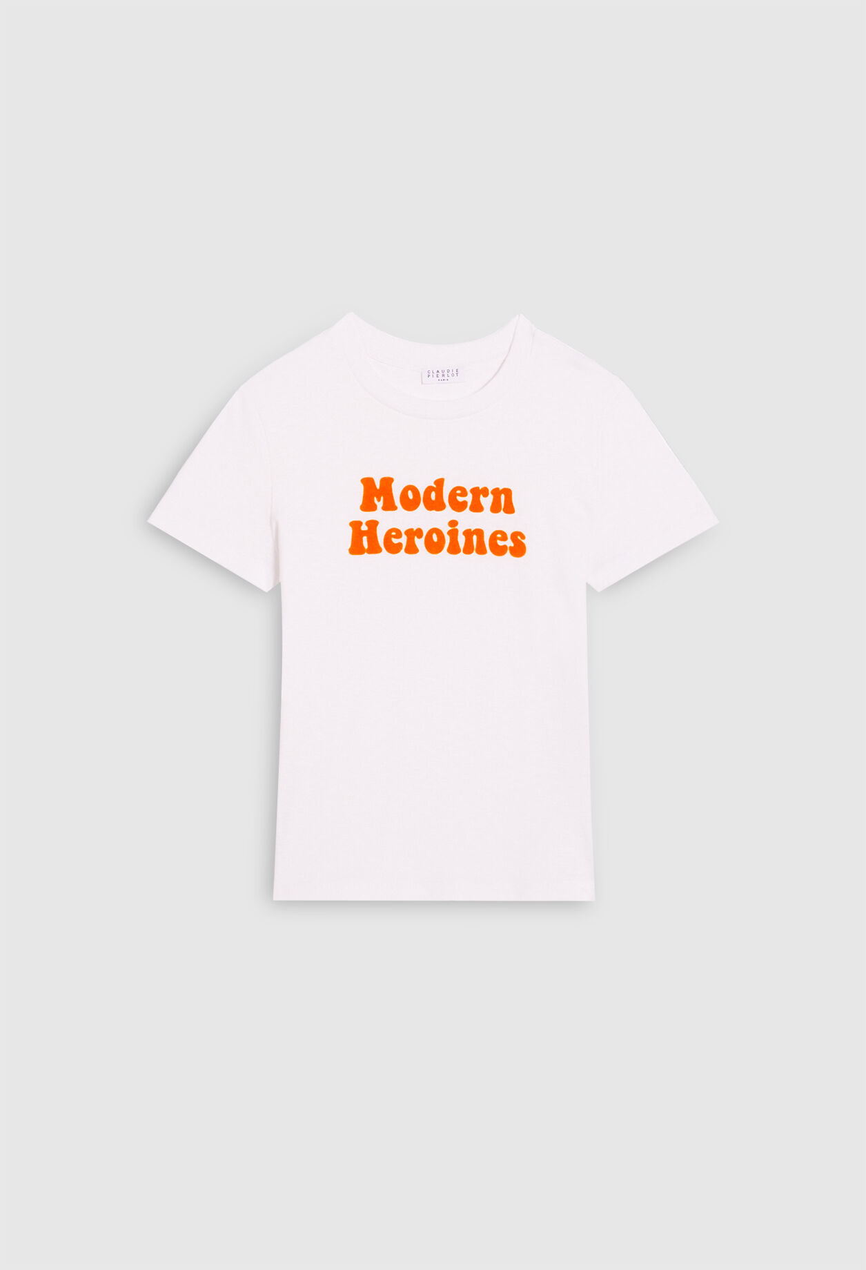 T-Shirt mit Siebdruck aus Bio-Baumwolle