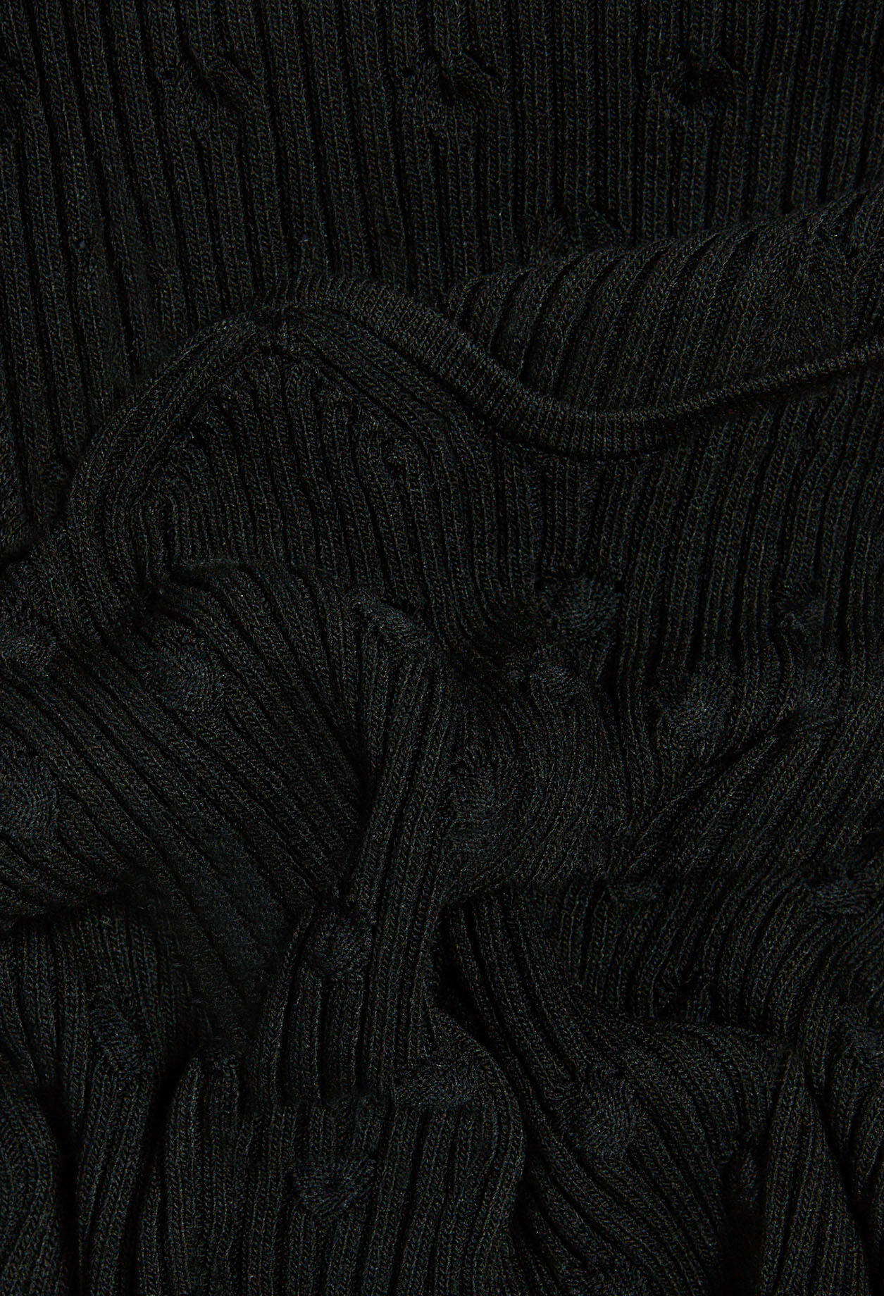 Gerippter Pullover