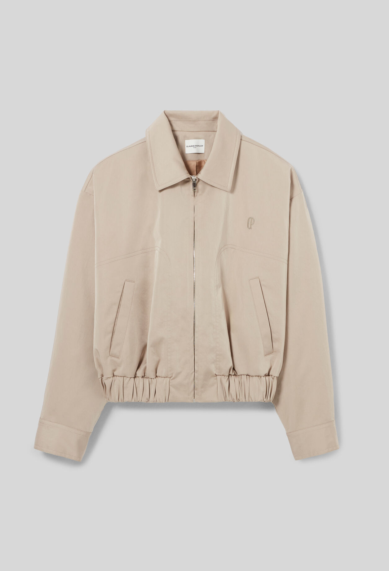 Übergroße Reißverschlussjacke