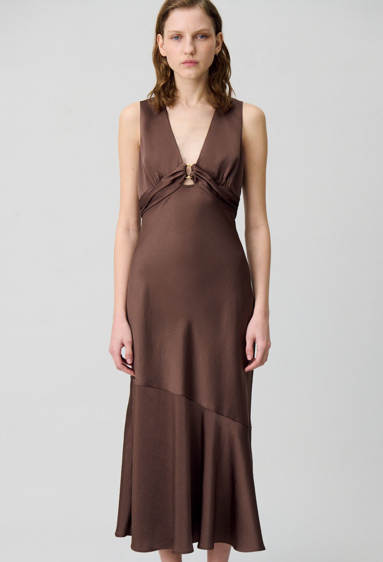 Fließendes Maxikleid