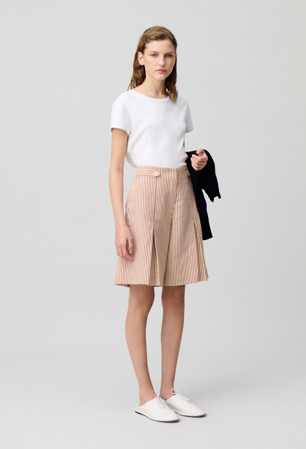 Gestreifte Shorts