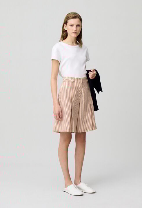 Gestreifte Shorts