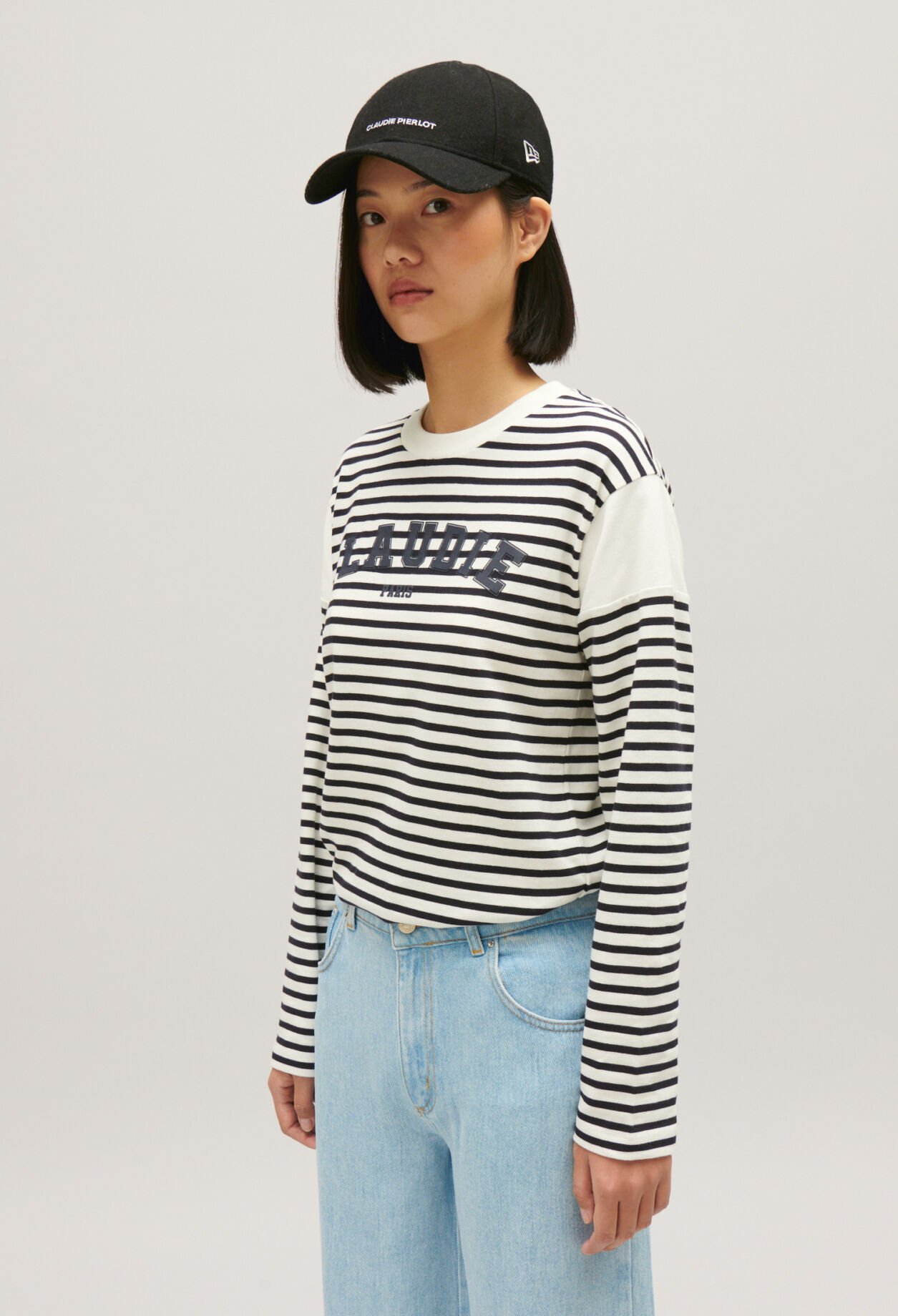 Zweifarbiges T-Shirt Claudie 