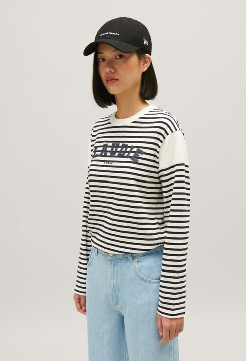 Zweifarbiges T-Shirt Claudie 