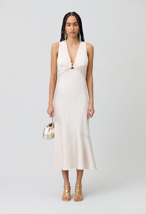 Fließendes Maxikleid
