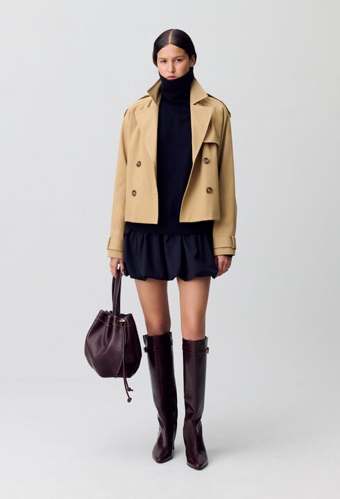 Kurzer Trenchcoat