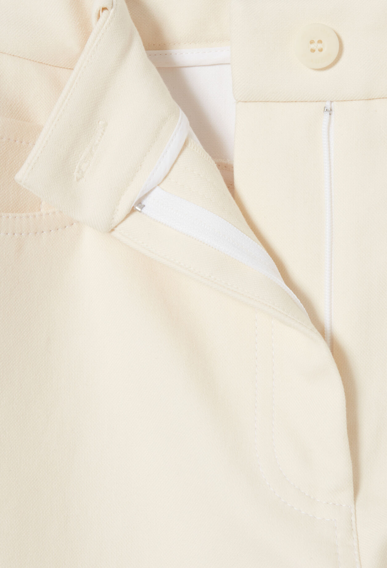 Elegante gerade Baumwollhose
