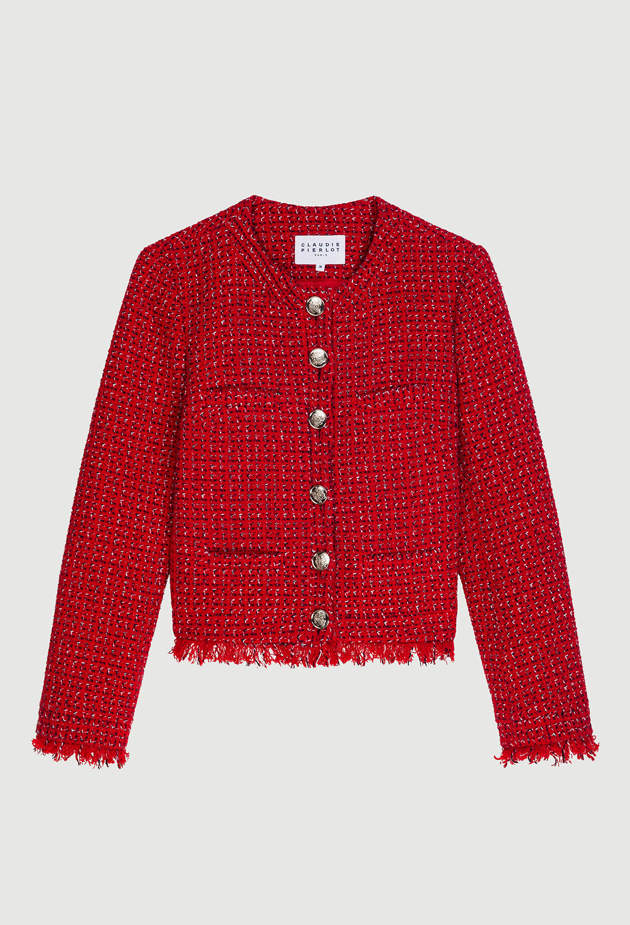 Tweed-Jacke
