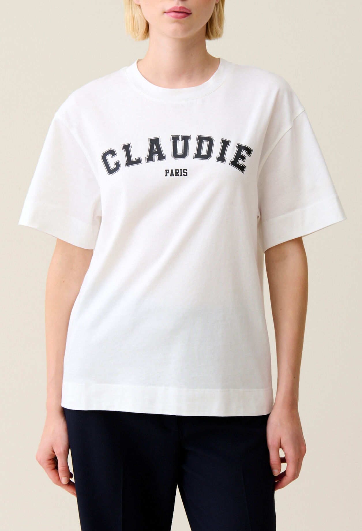 Kurz&auml;rmeliges T-Shirt Claudie Paris