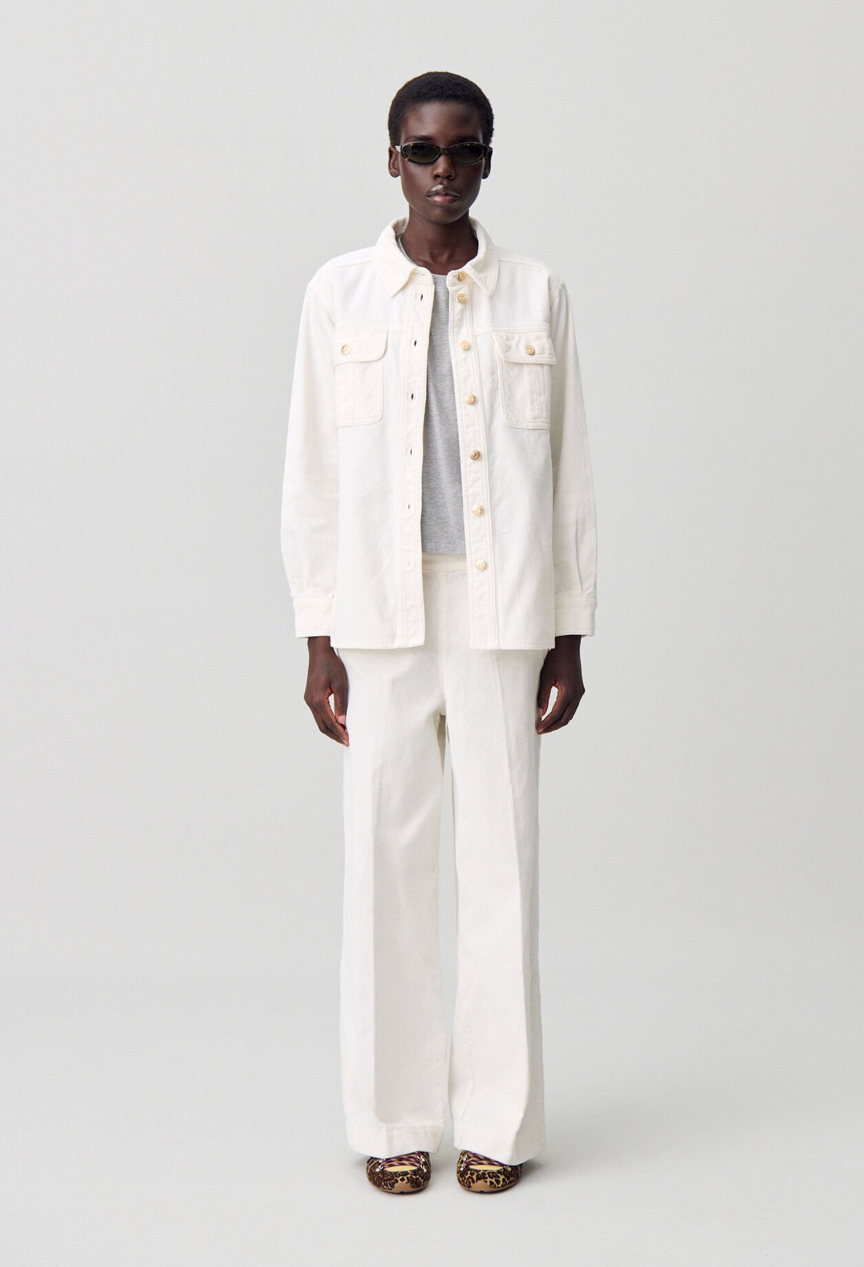 Samt-Overshirt
