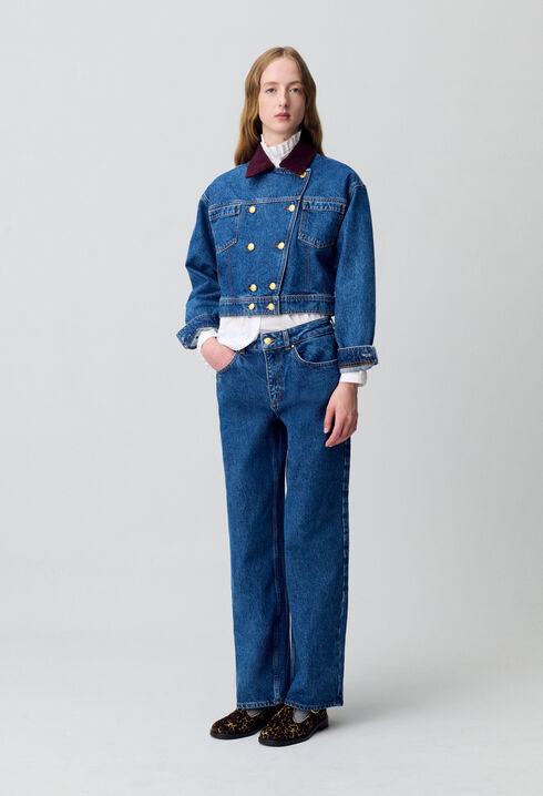 Jeans-Perfecto-Jacke