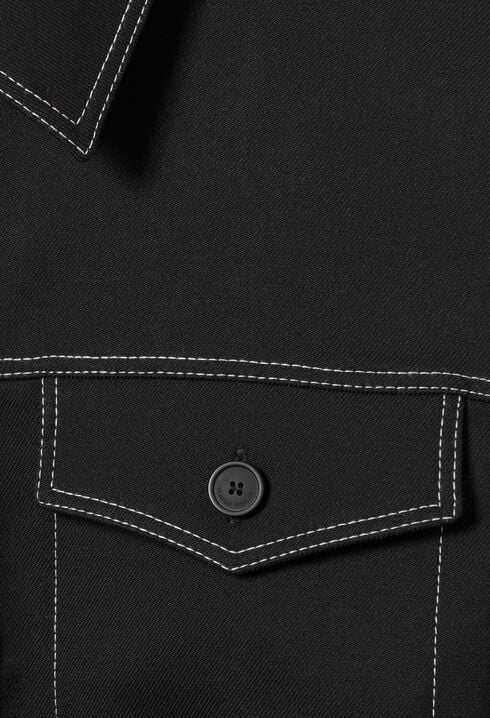 Taillierte Schößchenjacke