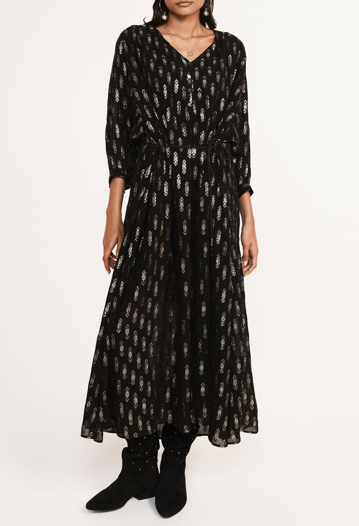 Langes Kleid