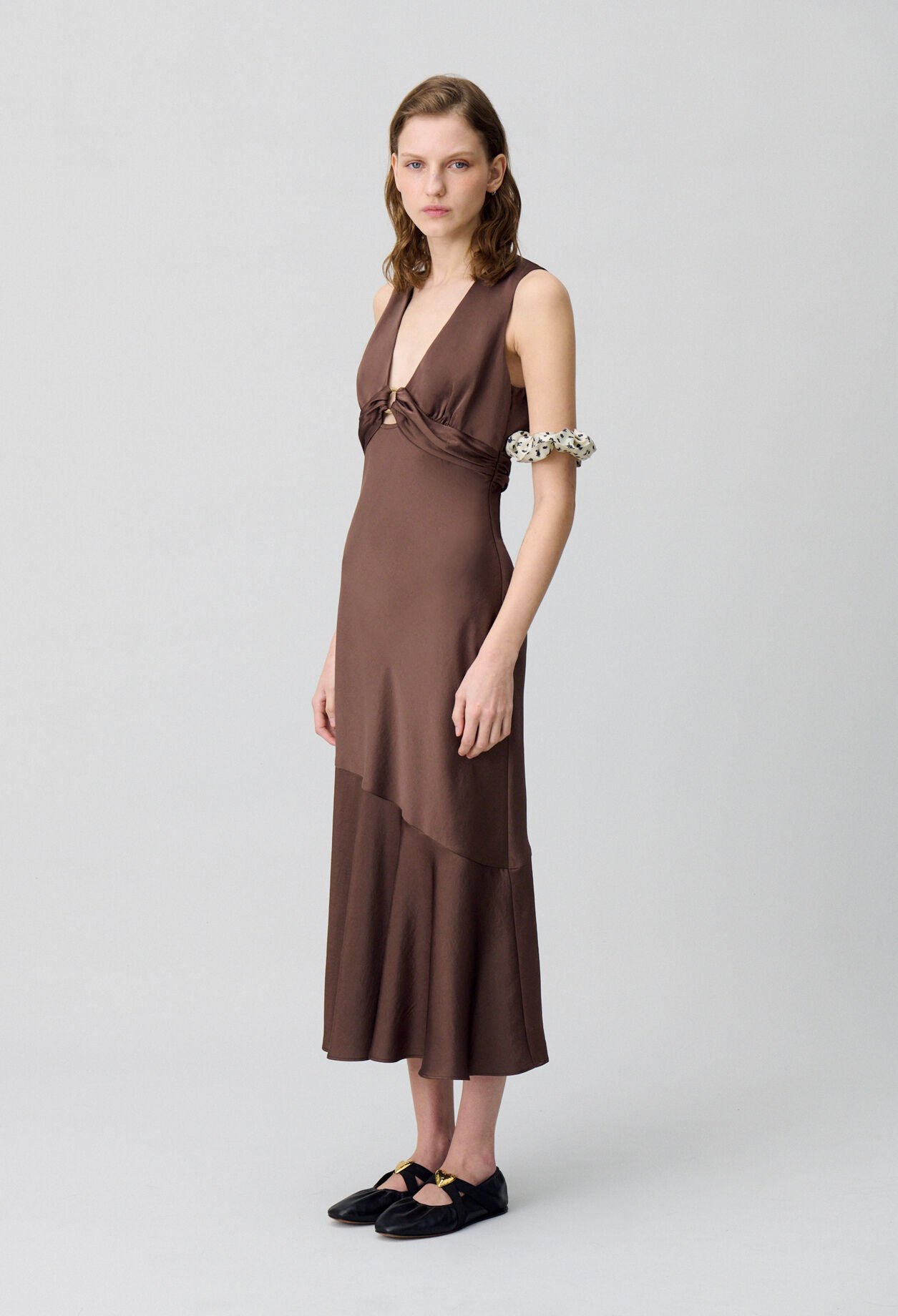 Fließendes Maxikleid