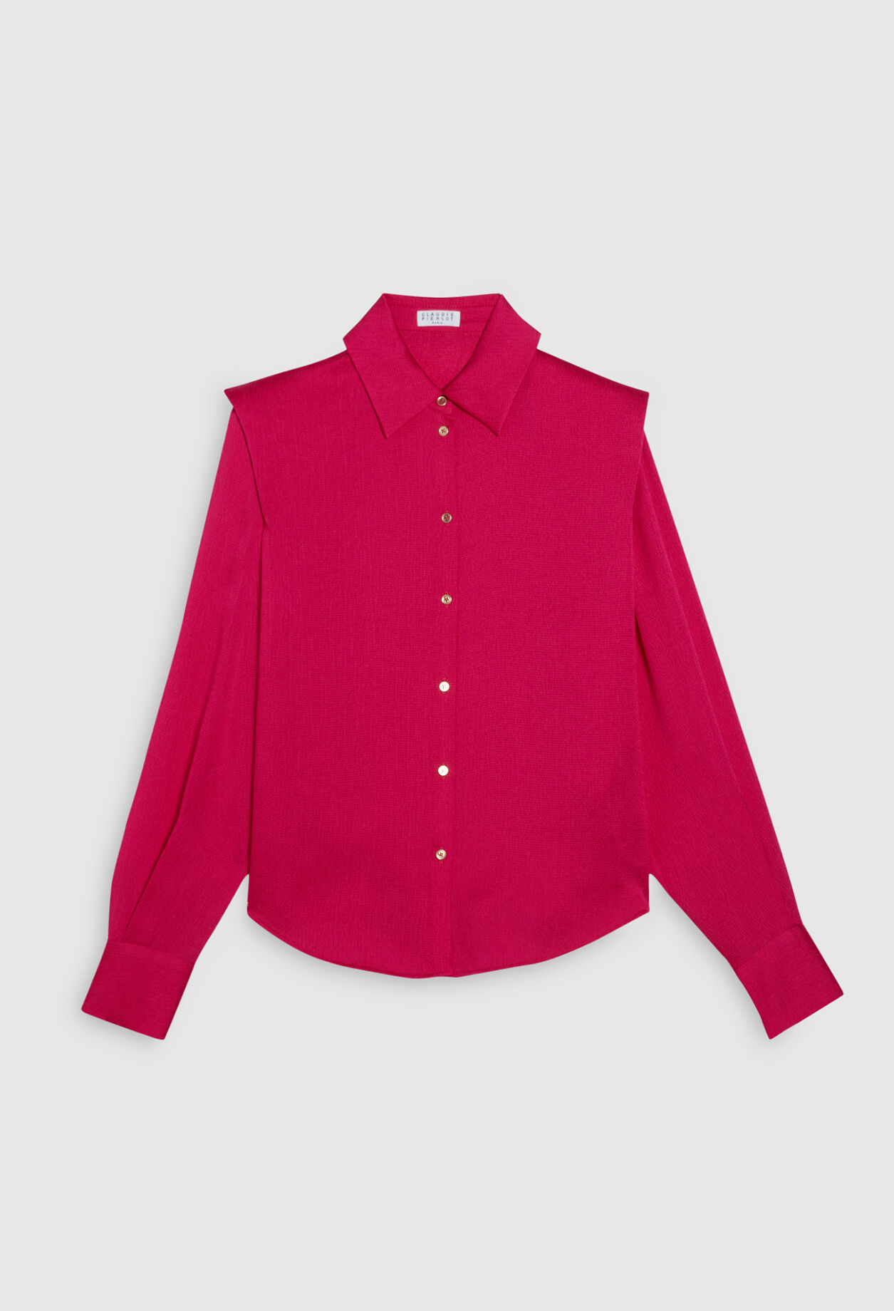 Shirt mit Schulterpolstern
