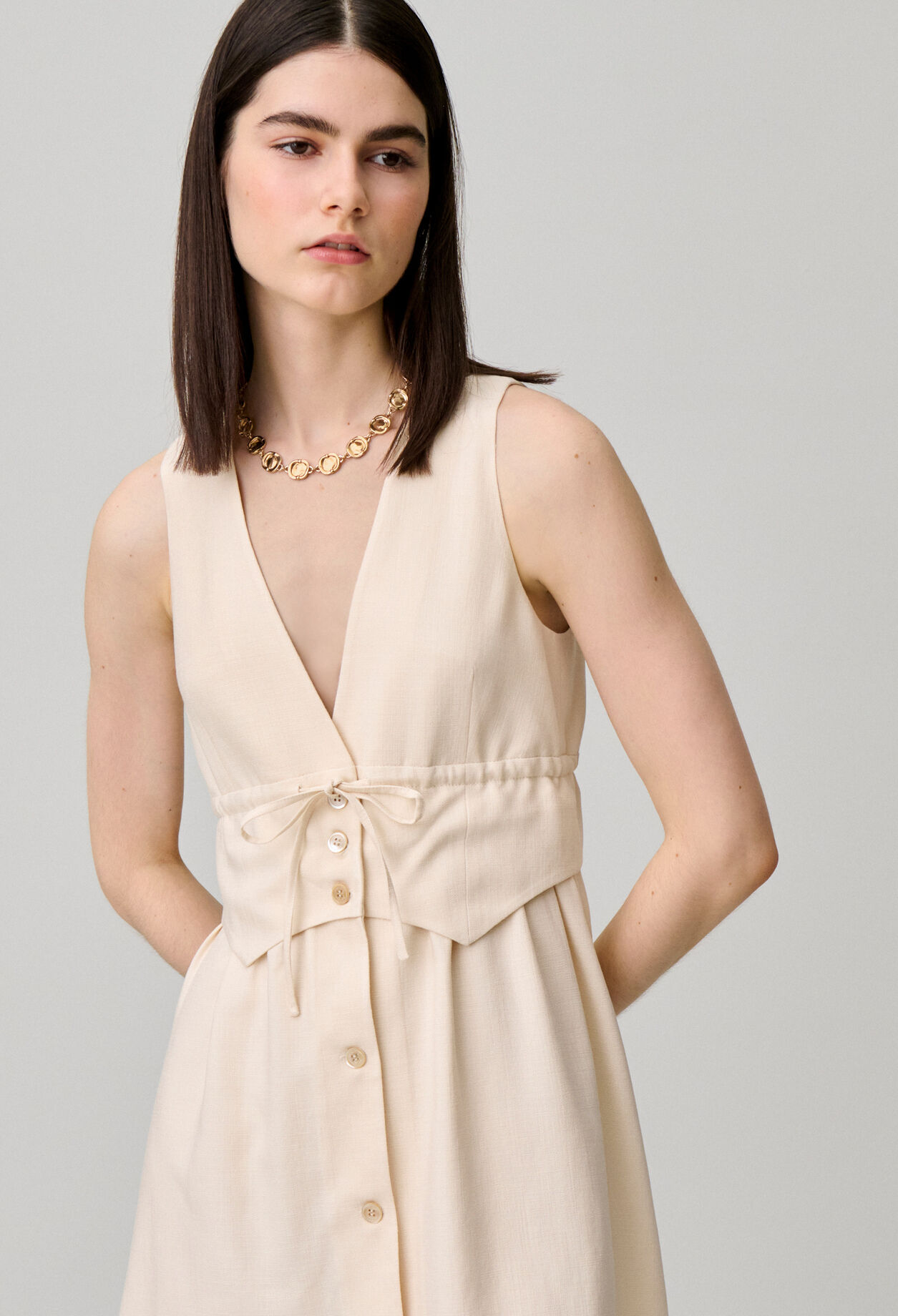 Kurzes Jackenkleid
