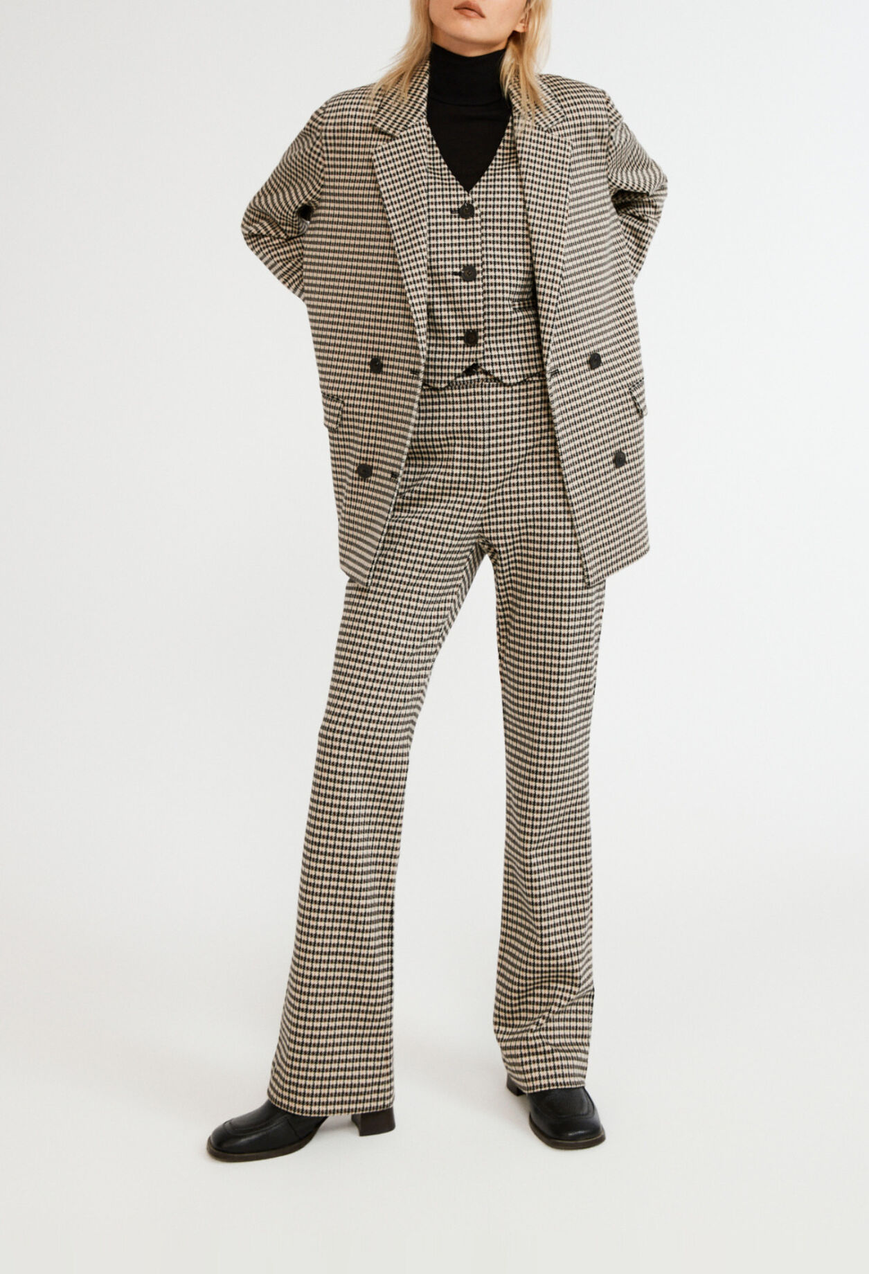 Jacke mit Karomuster